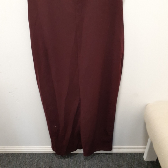 AX Paris Plum Wrap Over Maxi Dress - Picture 8 of 9
